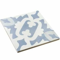Bond Tile Moma Light Blue Encaustic 9x9 Glazed Porcelain Tile 12 Bond Tile Moma Light Blue Encaustic 9x9 Glazed Porcelain Tile -Bath and Faucet shop bb8ac6f4 dc91 4f5b ac4e c54b153ce602.3ece76baf11329dd1b99ccce2f48cece 1800x1800