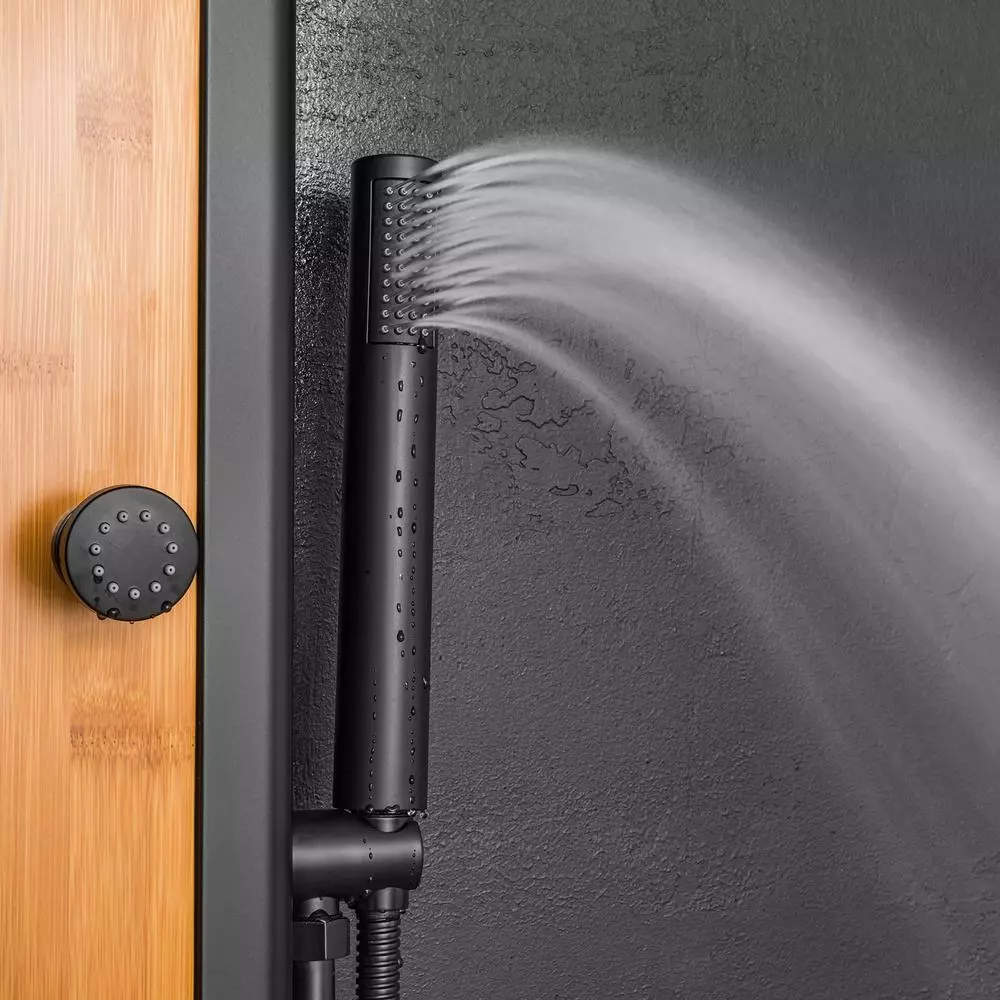 In Stock Hardwarestore Delivery 57 In. 8-Jet Multifunction Shower Panel System With Adjustable Rainfall Shower Head And Handheld Shower Head 10 In Stock Hardwarestore Delivery 57 In. 8-Jet Multifunction Shower Panel System With Adjustable Rainfall Shower Head And Handheld Shower Head - Image 8