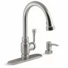 In Stock Hardwarestore Delivery Carmichael Single-Handle Pull-Down Sprayer Kitchen Faucet In Stainless Steel -Bath and Faucet shop bc6e6479d8de34c1a80751492e0e64c0 3beff2cf cc77 4e15 9f1c 2a798761e728 1800x1800