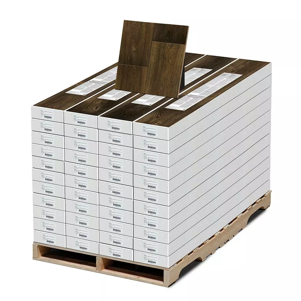 Home Decorators Collection EIR Ardwick Tan Oak 12 Mm Thick X 7-1/2 In. Wide X 50-2/3 In. Length Laminate Flooring (18.42 Sq. Ft. / Case) 9 Home Decorators Collection EIR Ardwick Tan Oak 12 Mm Thick X 7-1/2 In. Wide X 50-2/3 In. Length Laminate Flooring (18.42 Sq. Ft. / Case) - Image 7