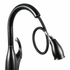 In Stock Hardwarestore Delivery Contemporary Single-Handle Pull-Down Sprayer Kitchen Faucet With Soap Dispenser In Mediterranean Bronze 17 In Stock Hardwarestore Delivery Contemporary Single-Handle Pull-Down Sprayer Kitchen Faucet With Soap Dispenser In Mediterranean Bronze -Bath and Faucet shop bd154f7368f8e500a872bf21bc753323 1800x1800