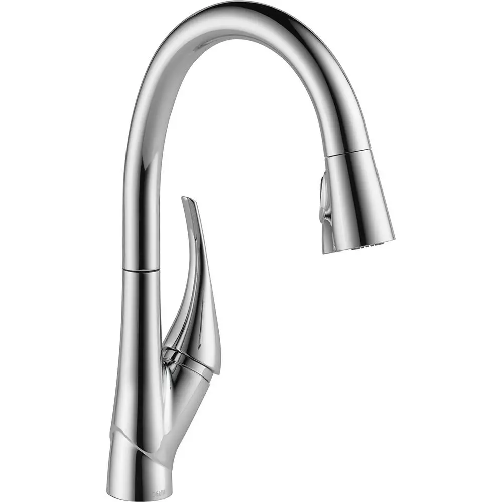 In Stock Hardwarestore Delivery Esque Single-Handle Pull-Down Sprayer Kitchen Faucet With ShieldSpray Technology In Arctic Stainless 16 In Stock Hardwarestore Delivery Esque Single-Handle Pull-Down Sprayer Kitchen Faucet With ShieldSpray Technology In Arctic Stainless - Image 14