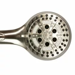 In Stock Hardwarestore Delivery 6-spray 7 In. Dual Shower Head And Handheld Shower Head With Low Flow In Brushed-Nickel 13 In Stock Hardwarestore Delivery 6-spray 7 In. Dual Shower Head And Handheld Shower Head With Low Flow In Brushed-Nickel -Bath and Faucet shop bebbc033c5f32d8717aded500d3a1381 1800x1800