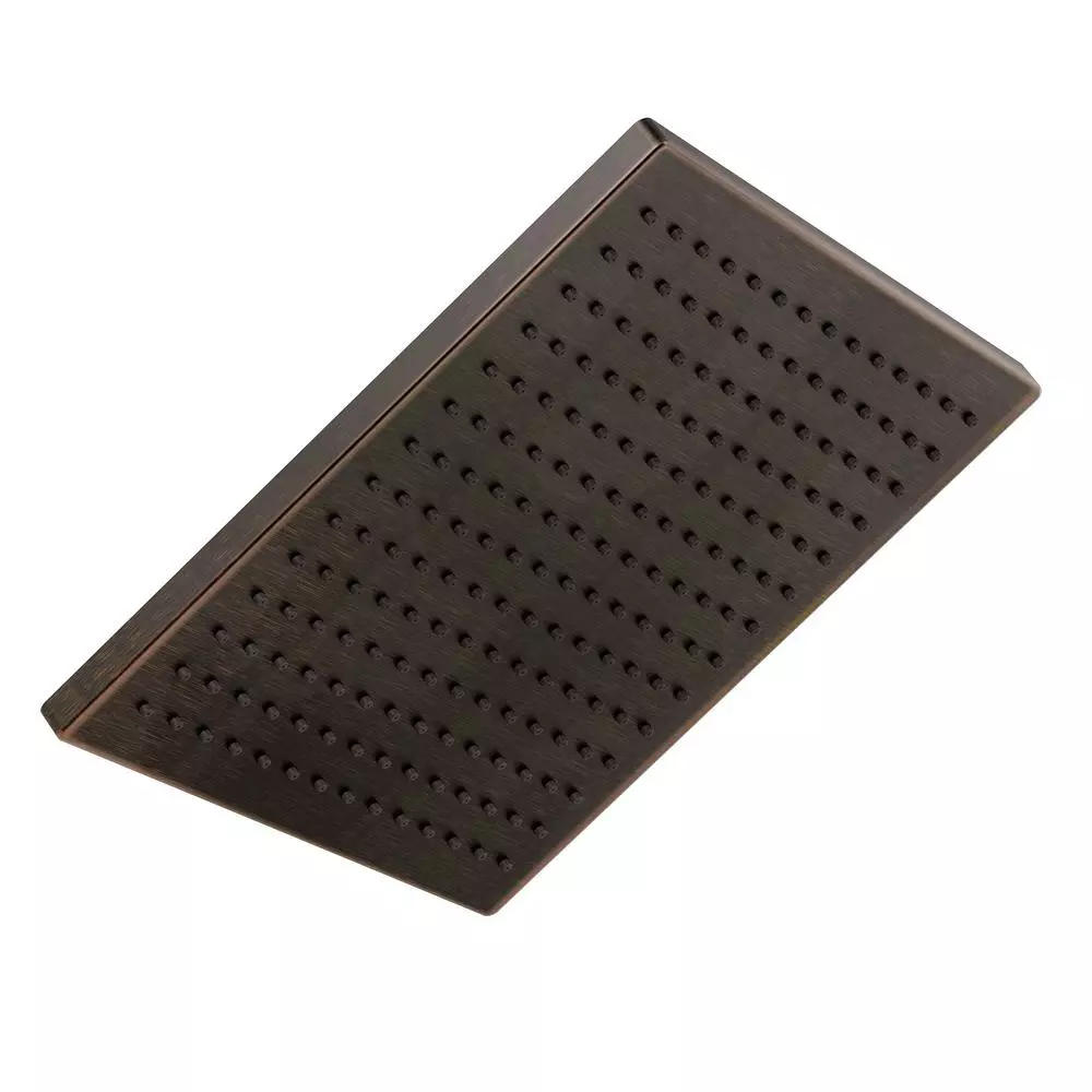 In Stock Hardwarestore Delivery 1-Spray 11.8 In. Single Wall Mount Square Fixed Rain Shower Head In Matte Black 8 In Stock Hardwarestore Delivery 1-Spray 11.8 In. Single Wall Mount Square Fixed Rain Shower Head In Matte Black - Image 6