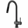 In Stock Hardwarestore Delivery Gramercy Single-Handle Pull-Down Sprayer Kitchen Faucet In Matte Black -Bath and Faucet shop c07451f1399c641fe1b23bbf11db706f 1800x1800