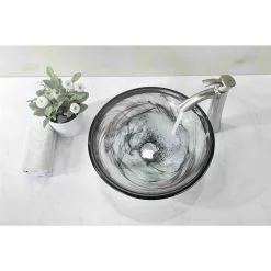 ANZZI Mezzo Series Vessel Sink With Pop-Up Drain In Slumber Wisp -Bath and Faucet shop c0ae88c53d12205b2bf915b73d1f12bd 1800x1800