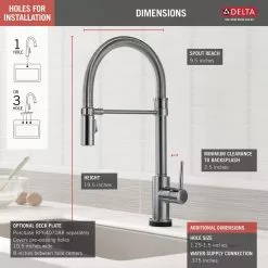 In Stock Hardwarestore Delivery Trinsic Pro Single-Handle Pull-Down Sprayer Kitchen Faucet With Touch2O Technology And Spring Spout In Arctic Stainless 22 In Stock Hardwarestore Delivery Trinsic Pro Single-Handle Pull-Down Sprayer Kitchen Faucet With Touch2O Technology And Spring Spout In Arctic Stainless -Bath and Faucet shop c0b7d0191b4cca60005c97beeddf462e 1800x1800