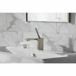 KOHLER Reve Wall-Mounted Ceramic Bathroom Sink In White With Overflow Drain -Bath and Faucet shop c1b19eadd31338e66db46c11f65dc40f 1800x1800