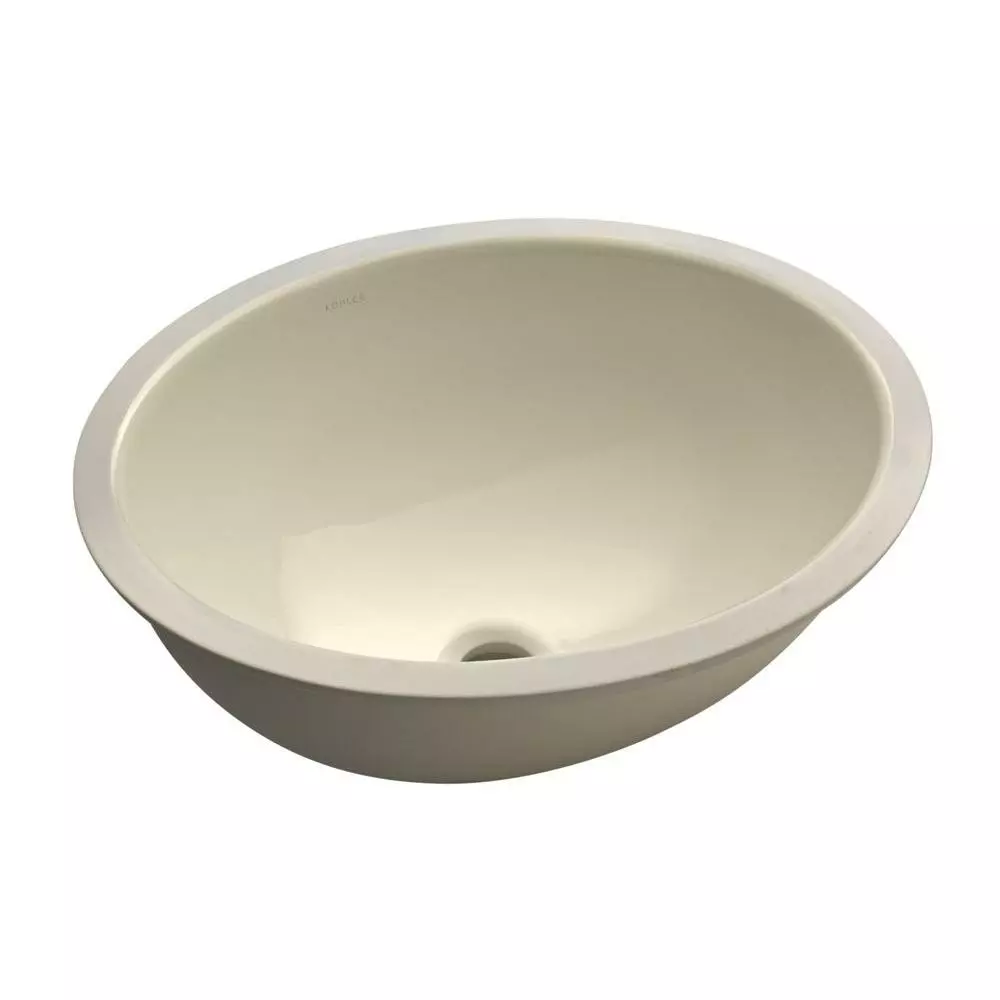 KOHLER Caxton Vitreous China Undermount Bathroom Sink In White 15 KOHLER Caxton Vitreous China Undermount Bathroom Sink In White - Image 13