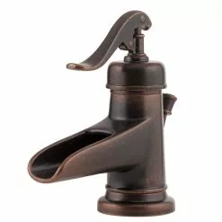 SINKOLOGY Wallace All-In-One 19 In. Undermount Or Drop-In Bathroom Sink With Pfister Rustic Bronze Faucet And Drain -Bath and Faucet shop c7e9f9845e3f45ef56940ce2dbff883f 1800x1800