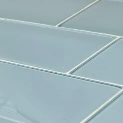 Jeffrey Court Caribbean Water Blue 3 In. X 6 In. Glossy Glass Wall Tile (1 Sq. Ft. / Pack) -Bath and Faucet shop c8382d183450cac8cd8625eafa611dd0 1800x1800