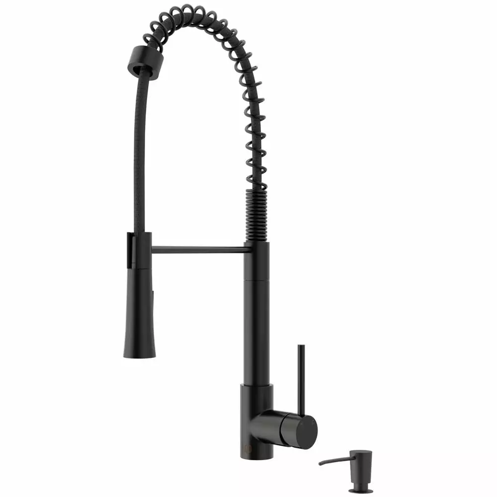 In Stock Hardwarestore Delivery Laurelton Single-Handle Pull-Down Sprayer Kitchen Faucet With Soap Dispenser In Stainless Steel 5 In Stock Hardwarestore Delivery Laurelton Single-Handle Pull-Down Sprayer Kitchen Faucet With Soap Dispenser In Stainless Steel - Image 3