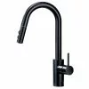 In Stock Hardwarestore Delivery Single-Handle Pull-Down Sprayer Kitchen Faucet With 2-Function Sprayhead In Matte Black