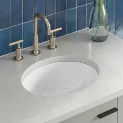 KOHLER Caxton Vitreous China Undermount Bathroom Sink In White With Overflow Drain -Bath and Faucet shop c93c0ef58f9ada2c3a17547e894bcfba 1800x1800