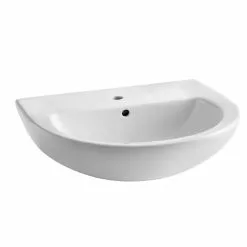 American Standard Evolution 24 In. Pedestal Sink Basin In White