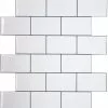 Crystiles 12"x12" Subway White Vinyl Peel And Stick Backsplash Tile, Pro Series Thicker Version, 4-Sheet Pack -Bath and Faucet shop caf115e6 84e1 484b bc90 a12a9ea5fc4b.a399d968070428b20c66458722e4493f 227bf755 e87b 49b2 b77d e9e97ea9f362 1800x1800