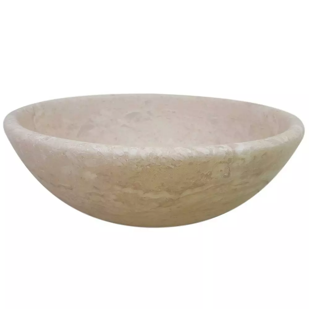 In Stock Hardwarestore Delivery Round Natural Stone Vessel Sink In Grey 8 In Stock Hardwarestore Delivery Round Natural Stone Vessel Sink In Grey - Image 6