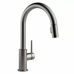 In Stock Hardwarestore Delivery Trinsic Single-Handle Pull-Down Sprayer Kitchen Faucet With MagnaTite Docking In Matte Black -Bath and Faucet shop cb2b9d0c1a58bd36628fe7c3893ba594 eb6cf418 d0be 44b3 b75b 4c3db759258f 1800x1800