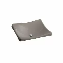 KOHLER DemiLav Wading Pool Cast Iron Vessel Sink In White -Bath and Faucet shop cbb2feb0b3bf04a10cfb8543a28de4d4 1800x1800