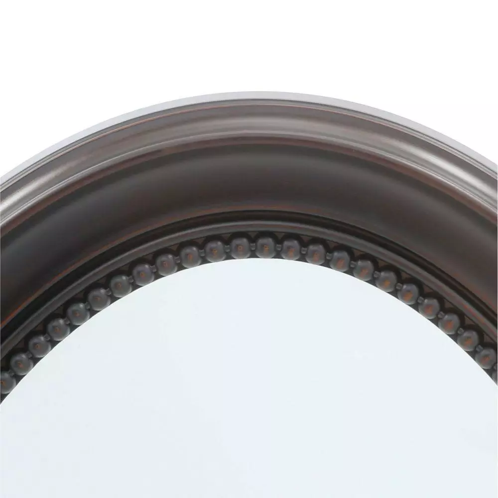 In Stock Hardwarestore Delivery 20 In. W X 30 In. H Recessed Or Surface-Mount Oval Bathroom Medicine Cabinet With Deco Framed Door In Oil Rubbed Bronze 4 In Stock Hardwarestore Delivery 20 In. W X 30 In. H Recessed Or Surface-Mount Oval Bathroom Medicine Cabinet With Deco Framed Door In Oil Rubbed Bronze - Image 2