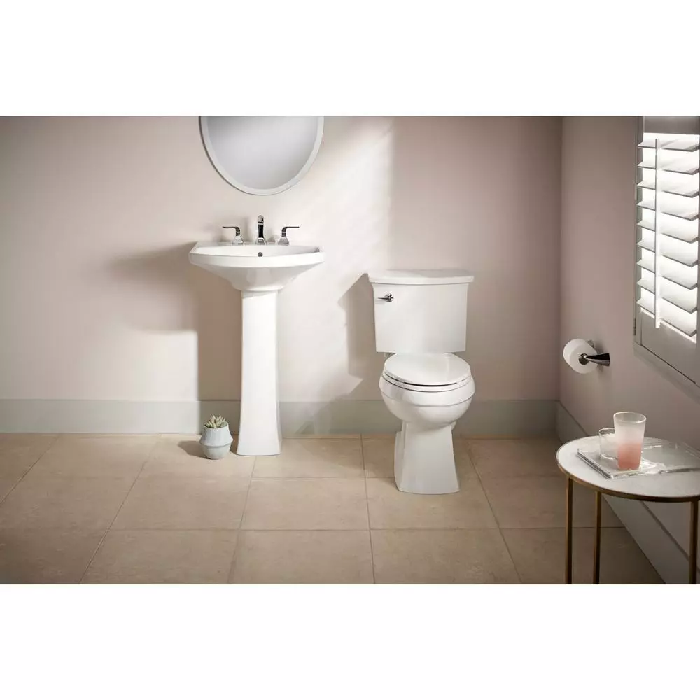 KOHLER Elmbrook Pedestal In White 5 KOHLER Elmbrook Pedestal In White - Image 3