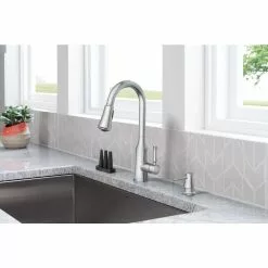 In Stock Hardwarestore Delivery Venango Single-Handle Pull-Down Sprayer Kitchen Faucet With Reflex And Power Clean Attachments In Chrome -Bath and Faucet shop cd73f4de490c8ddeb571a96b8caf6c0a 1800x1800