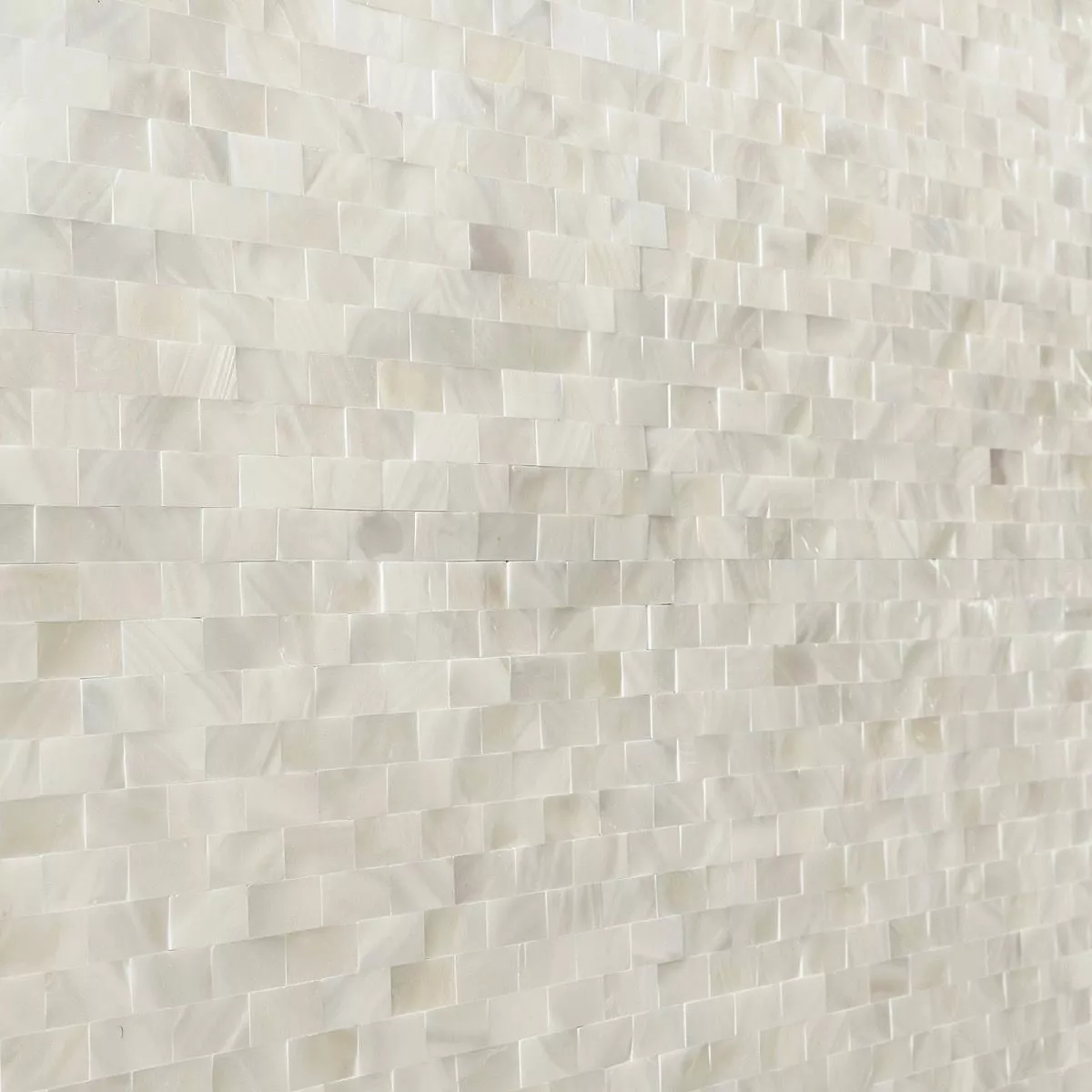 Bond Tile Easy Luxe Mother Of Pearl Brick 11.31 In. X 11.81 In. Peel And Stick Tile (0.92 Sq. Ft. / Sheet) 5 Bond Tile Easy Luxe Mother Of Pearl Brick 11.31 In. X 11.81 In. Peel And Stick Tile (0.92 Sq. Ft. / Sheet) - Image 3