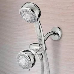 In Stock Hardwarestore Delivery 5-spray 3.5 In. Dual Shower Head And Handheld Shower Head In Chrome -Bath and Faucet shop ce9e49c4dd120d86a4b48ddfa9d1f476 1800x1800