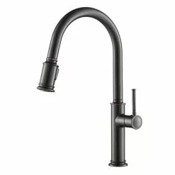 In Stock Hardwarestore Delivery Sellette Single-Handle Pull-Down Sprayer Kitchen Faucet With Dual Function Sprayhead In Spot Free Stainless Steel -Bath and Faucet shop cea6db6df51eed449e8aaf70322b3179 1800x1800
