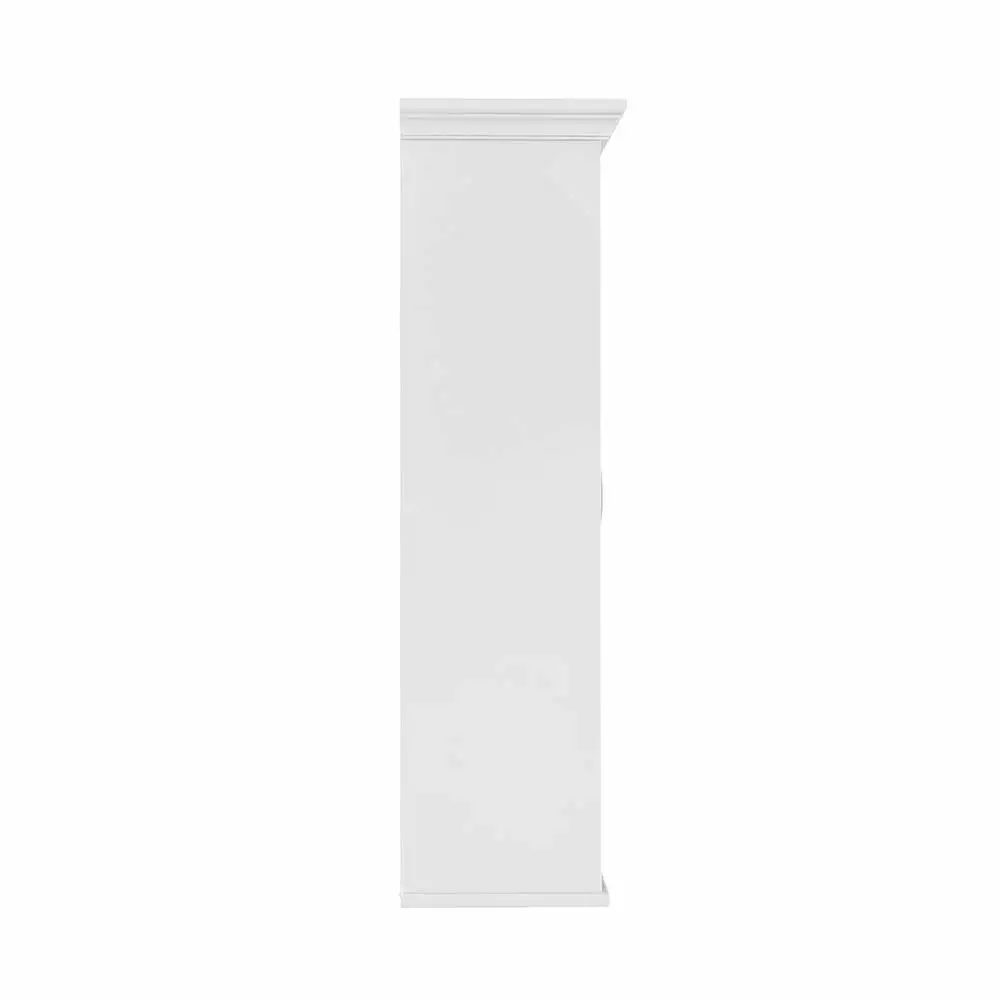 In Stock Hardwarestore Delivery Ashburn 23 In. W X 28 In. H X 8 In. D Framed Surface-Mount Bathroom Medicine Cabinet In White 4 In Stock Hardwarestore Delivery Ashburn 23 In. W X 28 In. H X 8 In. D Framed Surface-Mount Bathroom Medicine Cabinet In White - Image 2