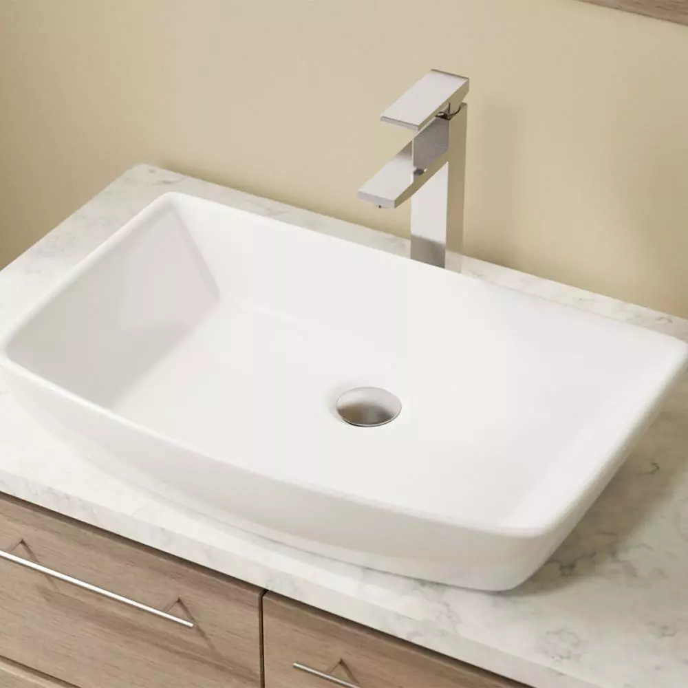 MR Direct Porcelain Vessel Sink In White 4 MR Direct Porcelain Vessel Sink In White - Image 2