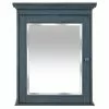 In Stock Hardwarestore Delivery Cottage 23-5/8 In. X 29 In. Surface Mount Medicine Cabinet In Harbor Blue