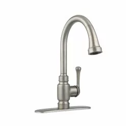 In Stock Hardwarestore Delivery Carmichael Single-Handle Pull-Down Sprayer Kitchen Faucet In Stainless Steel 14 In Stock Hardwarestore Delivery Carmichael Single-Handle Pull-Down Sprayer Kitchen Faucet In Stainless Steel -Bath and Faucet shop d52148e2eaa62d23060bbd697b4d7492 1800x1800