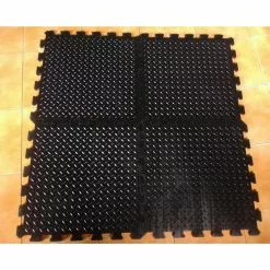 Mats Inc. Rubber Black Diamond Floor Tiles, 4 Tiles/10.75 Sq. Ft. -Bath and Faucet shop d54e0fe2 5aec 4746 889e de2576b54857.c65ac00ec3b5e2c5bba4e8e17a611d3c 1800x1800