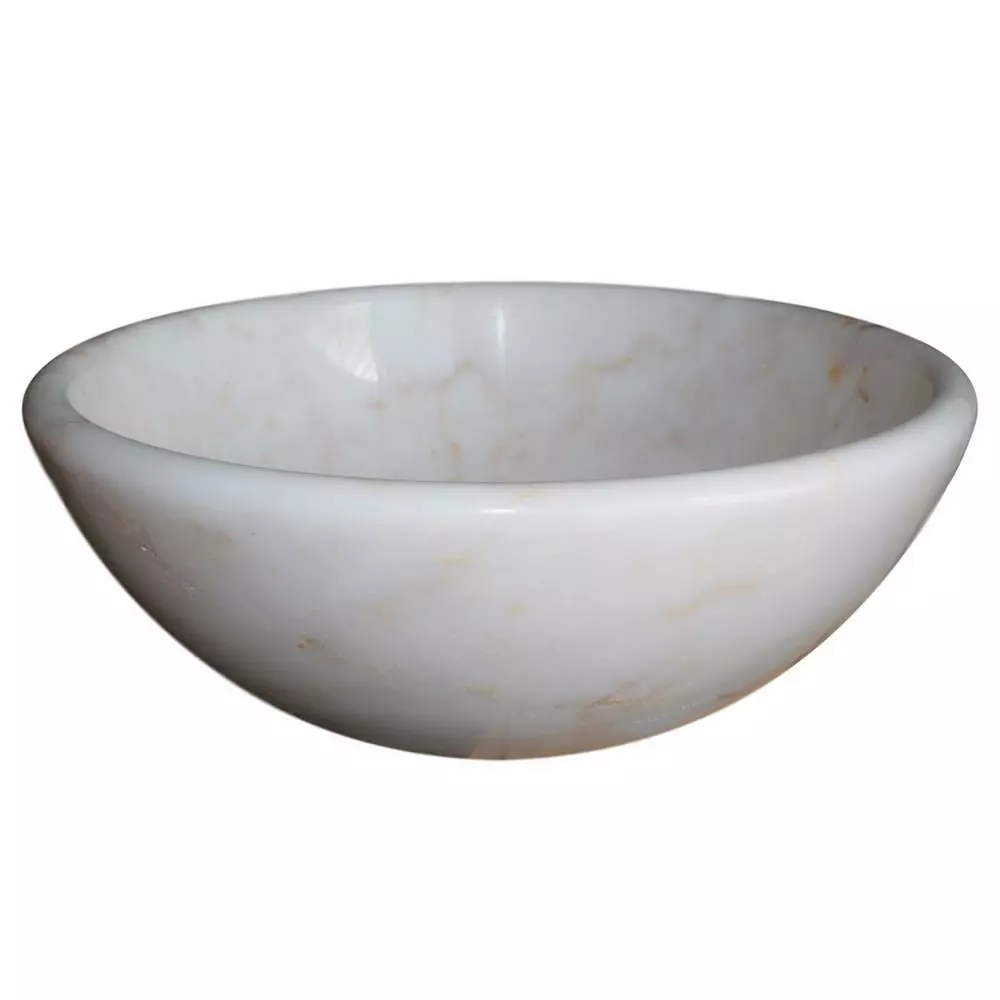 In Stock Hardwarestore Delivery Round Natural Stone Vessel Sink In Grey 9 In Stock Hardwarestore Delivery Round Natural Stone Vessel Sink In Grey - Image 7