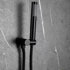 In Stock Hardwarestore Delivery 1-Spray Patterns 1.8 GPM 10 In. Dual Shower Head And Handheld Shower Head With Body Spray In Matte Black 14 In Stock Hardwarestore Delivery 1-Spray Patterns 1.8 GPM 10 In. Dual Shower Head And Handheld Shower Head With Body Spray In Matte Black -Bath and Faucet shop d82a72d7bc8c50f3566407c85a4af33c 1800x1800