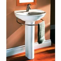 American Standard Ravenna Pedestal Combo Bathroom Sink With Center Hole Only In White -Bath and Faucet shop d9a6e4f7edbc7618a12513d1ec4c65a1 1800x1800
