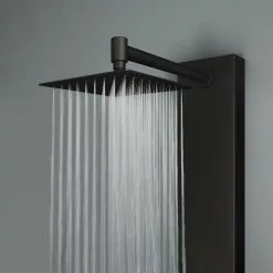 In Stock Hardwarestore Delivery Kingsley 55.125 In. 2-Jet High Pressure Shower System With Fixed Rainhead And Handheld Dual Shower In Matte Black -Bath and Faucet shop d9d3e994fd3576f2625c3ee938492e7d 1800x1800