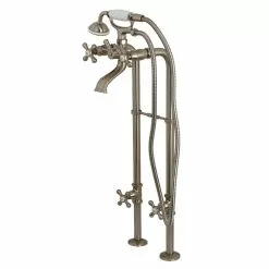 In Stock Hardwarestore Delivery Traditional 3-Handle Claw Foot Freestanding Tub Faucet With Handshower Combo Set In Chrome -Bath and Faucet shop dae3916b272f08e7d1495039ee9ad669 1800x1800