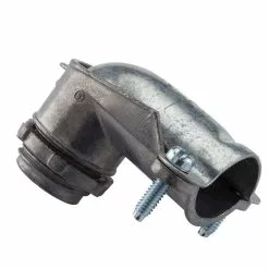 In Stock Hardwarestore Delivery 3/4 In. 90-Degree Flexible Metal Conduit (FMC) Connector