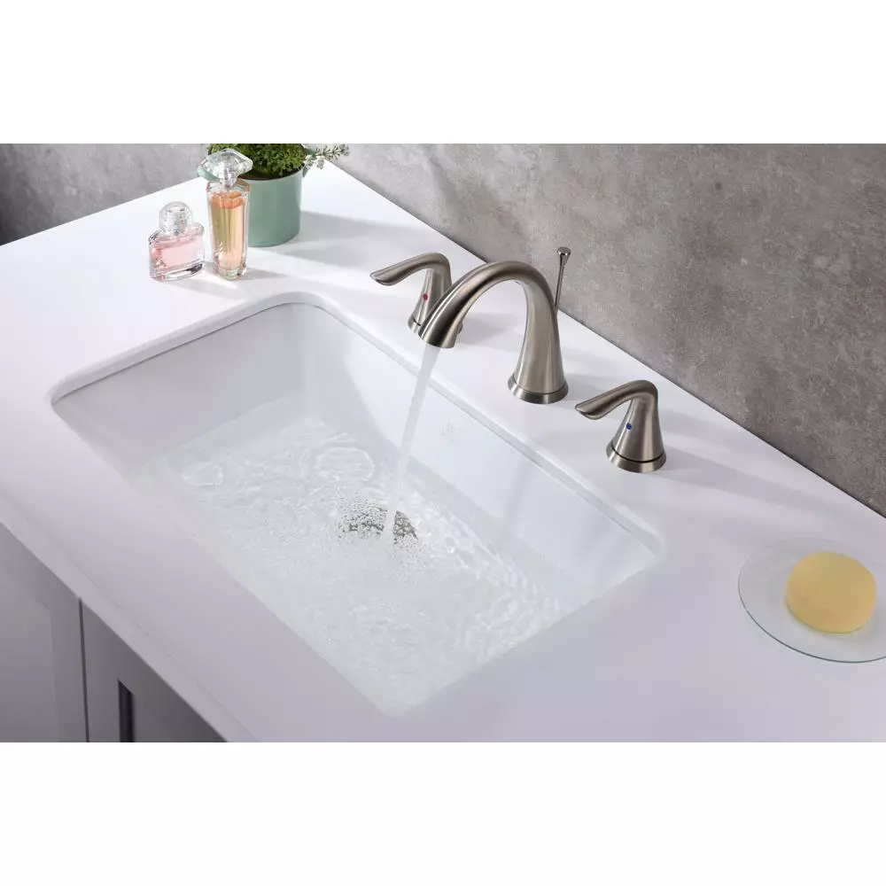 ANZZI Rhodes Series 7 In. Ceramic Undermount Sink Basin In White 6 ANZZI Rhodes Series 7 In. Ceramic Undermount Sink Basin In White - Image 4