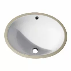 Avanity Undermount Bathroom Sink In White