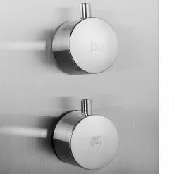 In Stock Hardwarestore Delivery 63 In. 2 Massage Spray Shower Panel System In Stainless Steel With Rainfall Shower Head And Shower Wand -Bath and Faucet shop dc48e82631fc7947b2a3e703e72c162d 1800x1800