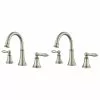 In Stock Hardwarestore Delivery Courant 8 In. Widespread 2-Handle Bathroom Faucet In Brushed Nickel (2-Pack Combo)