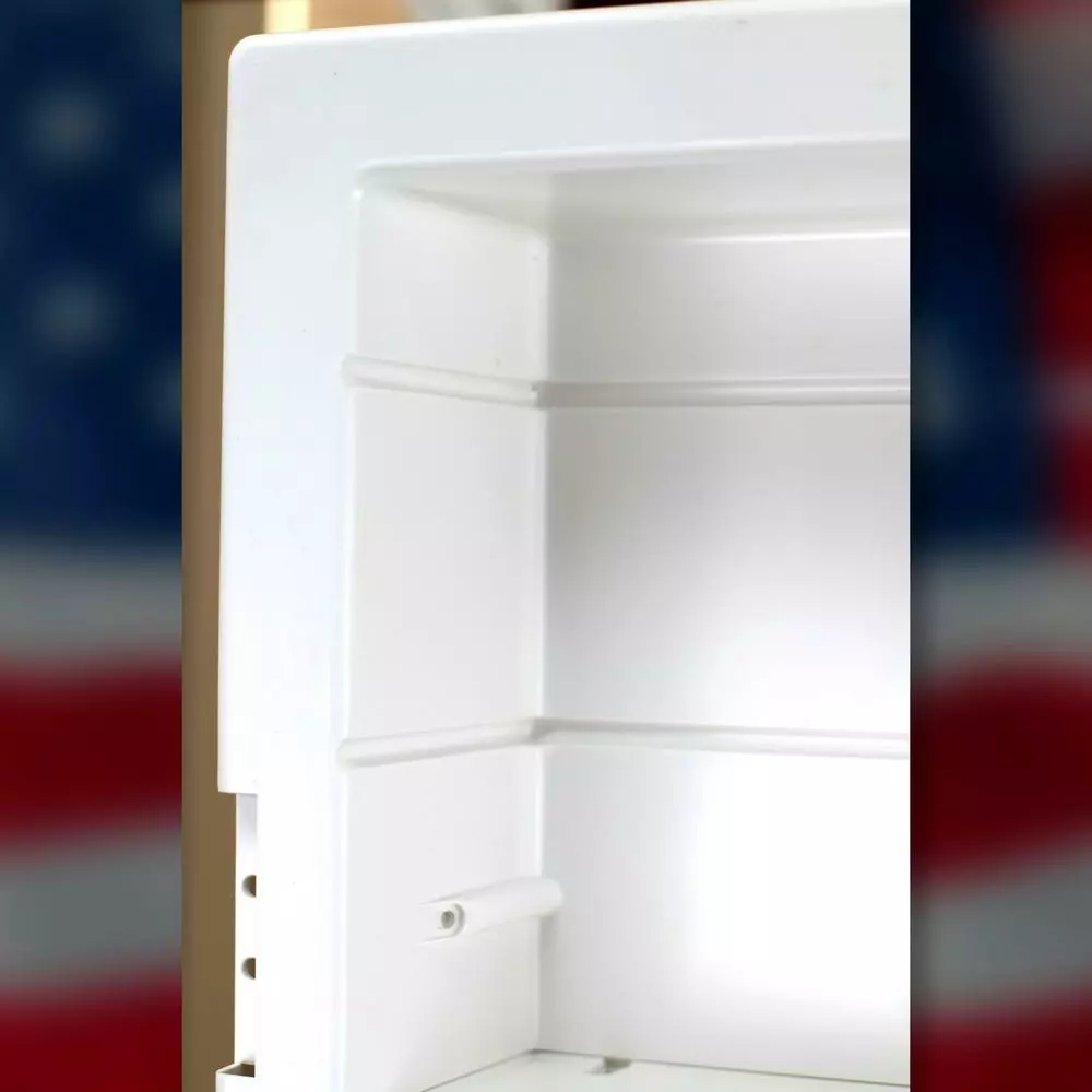 In Stock Hardwarestore Delivery Media 16 In. X 36 In. X 3-1/2 In. Frameless Recessed 1-Door Medicine Cabinet With 12-Shelves And Polished Edge Mirror 7 In Stock Hardwarestore Delivery Media 16 In. X 36 In. X 3-1/2 In. Frameless Recessed 1-Door Medicine Cabinet With 12-Shelves And Polished Edge Mirror - Image 5