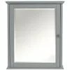 In Stock Hardwarestore Delivery Hamilton 24 In. W X 27 In. H Wall Mirror Cabinet In Grey -Bath and Faucet shop dce1cb0b378dcbf5298cbebeaf1efc42 1800x1800