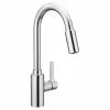 In Stock Hardwarestore Delivery Genta Single-Handle Pull-Down Sprayer Kitchen Faucet With Reflex In Chrome -Bath and Faucet shop dd37b12060c8d6c55843f6065aeedc0c 1800x1800
