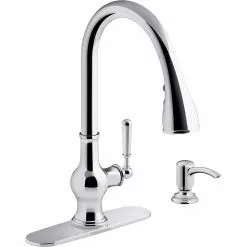 In Stock Hardwarestore Delivery Capilano Single-Handle Pull-Down Sprayer Kitchen Faucet With Boost Technology In Oil-Rubbed Bronze -Bath and Faucet shop ddadcc97c7e9a2a9537e385792147eb7 1800x1800