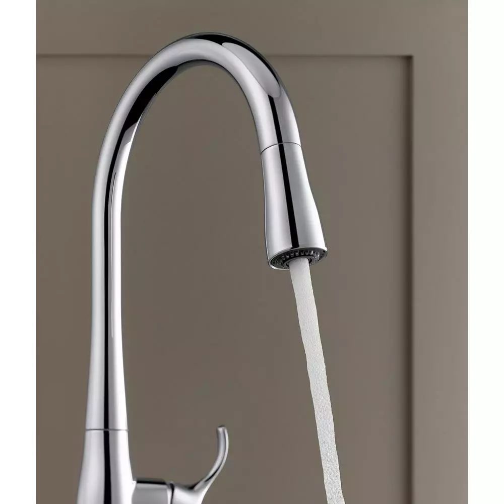 In Stock Hardwarestore Delivery Simplice Touchless Single-Handle Pull-Down Sprayer Kitchen Faucet In Polished Chrome 11 In Stock Hardwarestore Delivery Simplice Touchless Single-Handle Pull-Down Sprayer Kitchen Faucet In Polished Chrome - Image 9