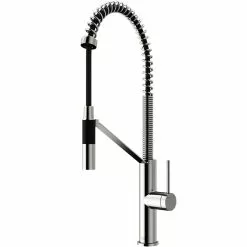 In Stock Hardwarestore Delivery Livingston Single-Handle Pull-Down Sprayer Kitchen Faucet In Matte Black -Bath and Faucet shop de5fbdeab34f16aca6ac2b5e5988924a 1800x1800